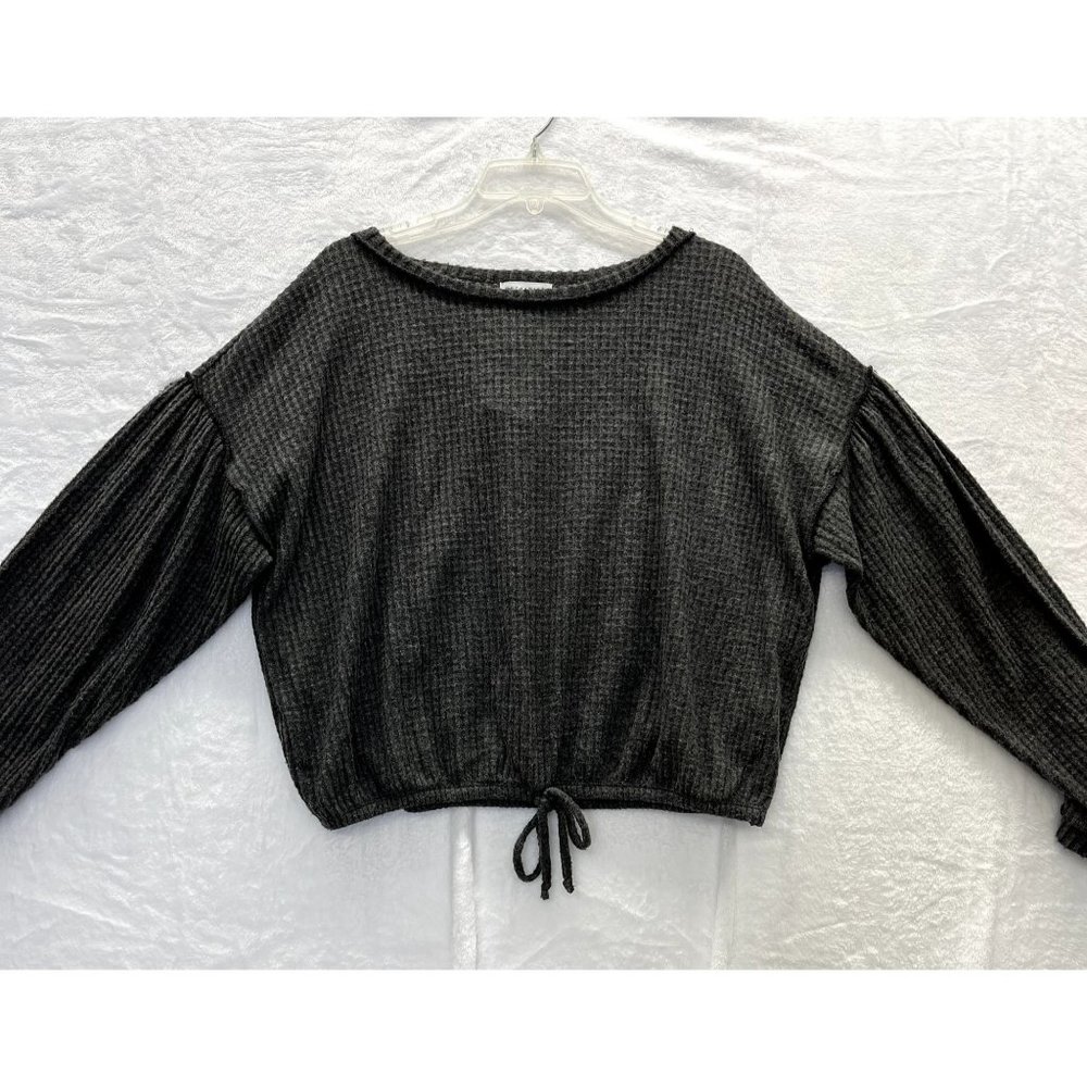 Socialite Waffle Weave Pullover - NWT